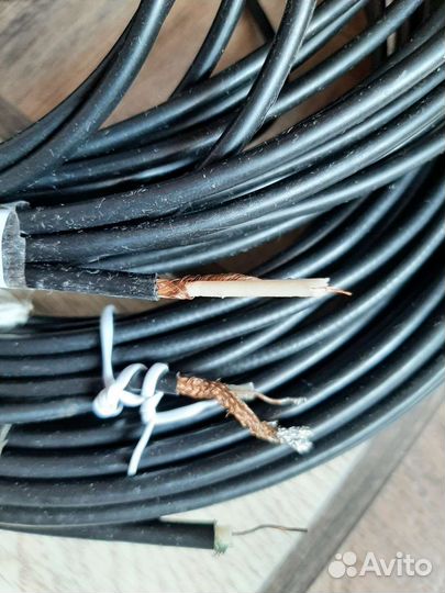 Медный антенный кабель СССР 38м