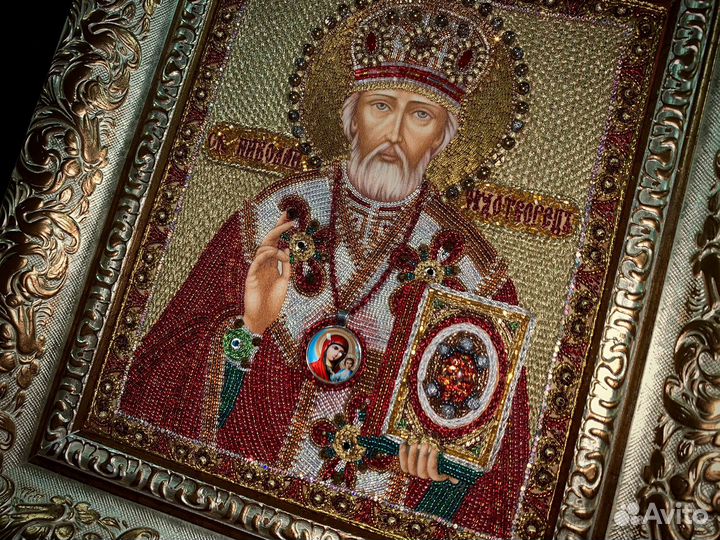 Иконы вышитые бисером