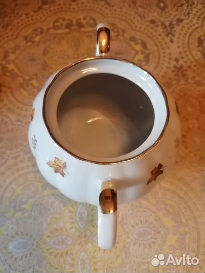 Сахарница фарфор вербилки СССР