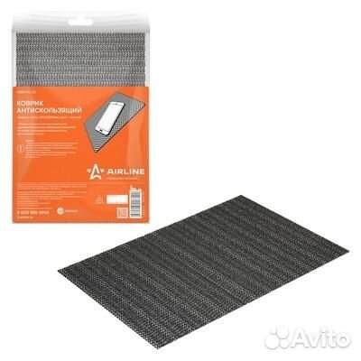 Коврик антискользящий 300х200мм, черный, сетка (as