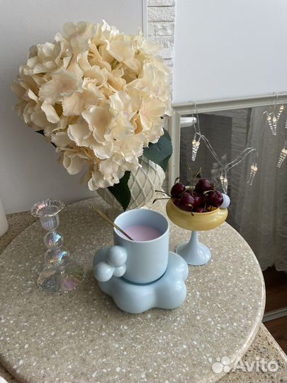 Чашка с ручкой облачко