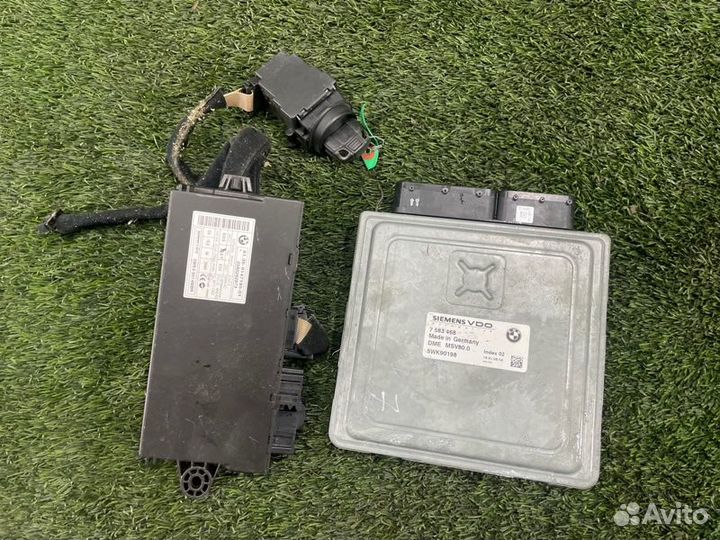 Комплект Cas Dme ключ Bmw 5 E60 N52B25 2008