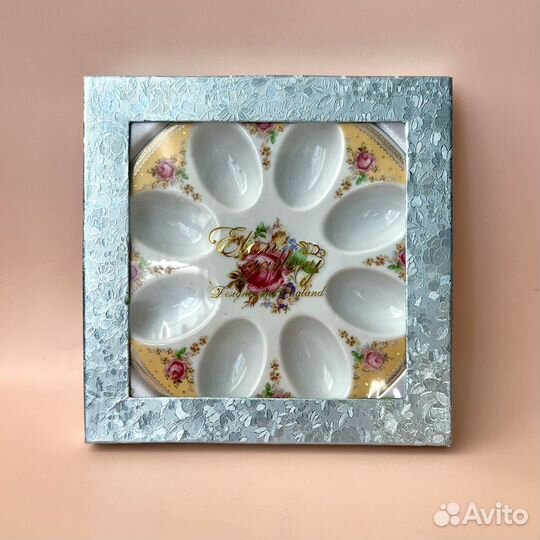 Блюдо для пасхальных яиц (менажница) Новая тарелка