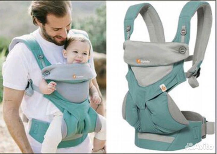 Эргорюкзак / переноска новая ErgoBaby 360 cool air