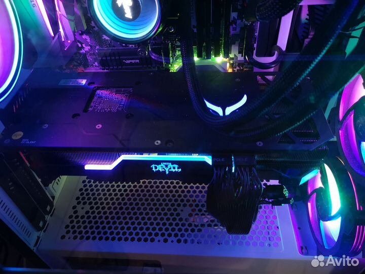 Видеокарта 5700xt Red devil powercolor