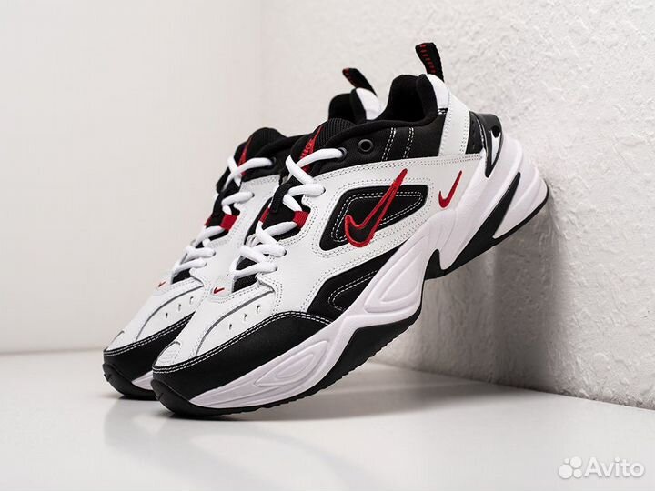 Кроссовки Nike M2K Tekno White Black Red (36-45)