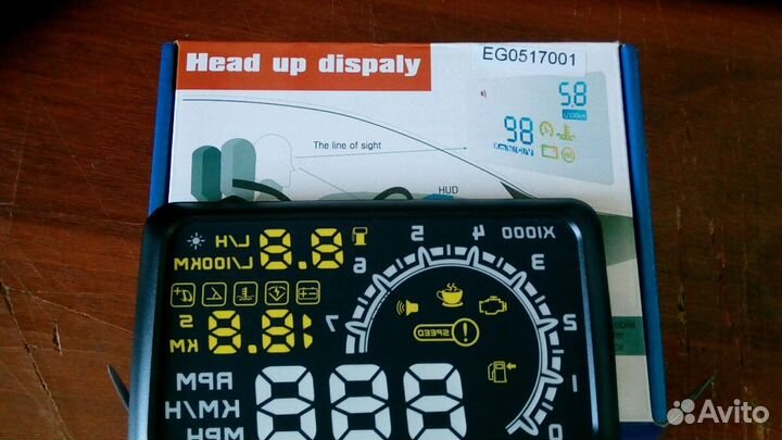 Худ -ап дисплей