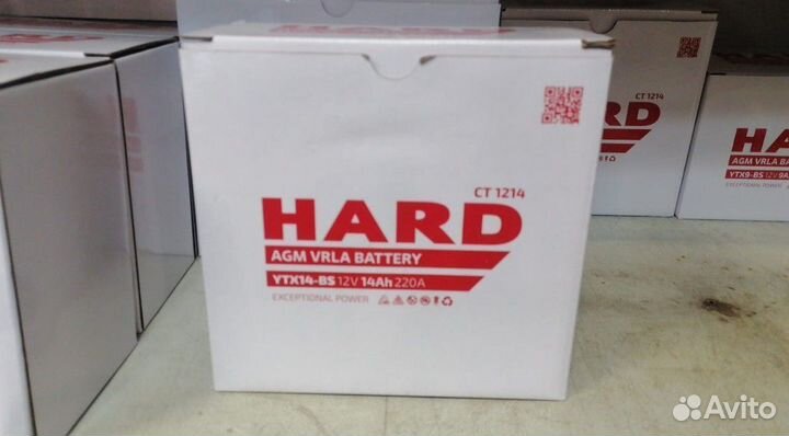 Аккумулятор для мотоцикла Hard 1214