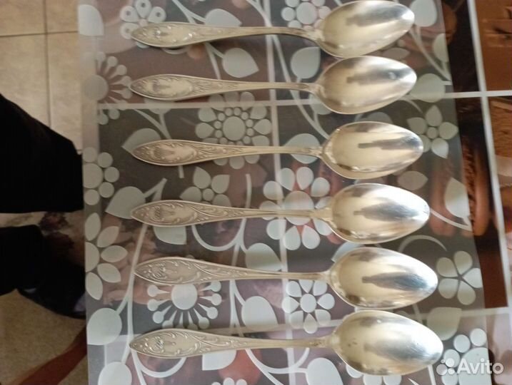 Ложки вилки мельхиоровые СССР