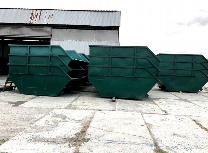 Бункер для мусора, контейнер 8 м3. Арт 13051