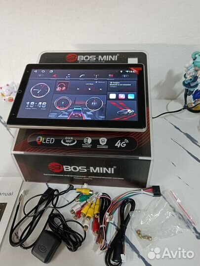 Магнитола Bos mini с поворотным механизмом 4/32