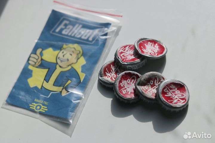 Крышки «Nuka Cola» из Fallout