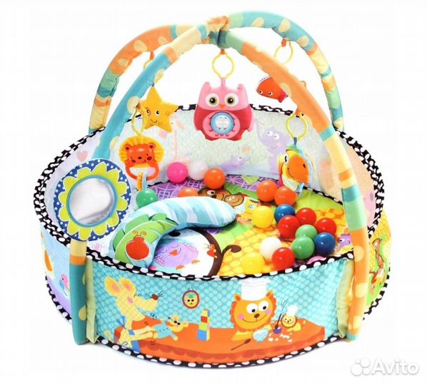 Развивающий коврик для новорожденных