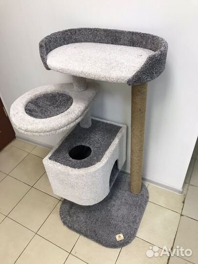 Когтеточка с лежанкой комплекс Небеса Обетованные