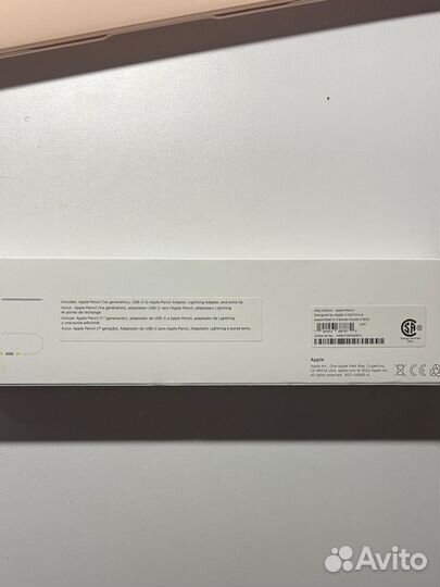 Apple pencil usb c новый