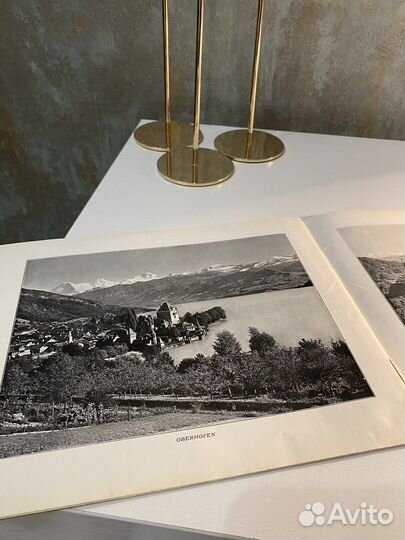 Фотоальбом из Швейцарии Berner Oberland illustrato