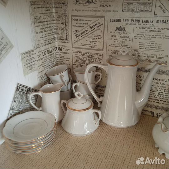 Кофейный сервиз и чайный