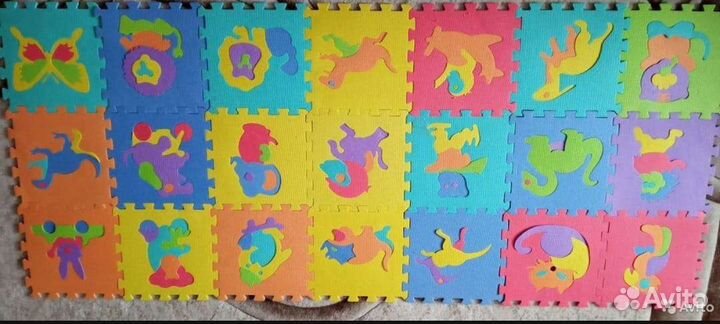 Коврик пазл