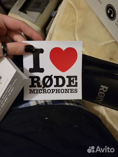 Студийный микрофон rode