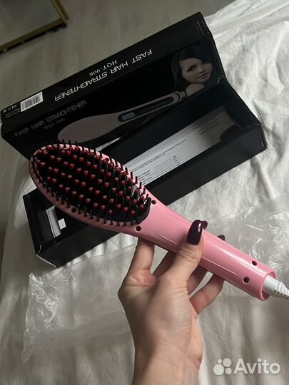 Расческа выпрямитель fast hair straightener