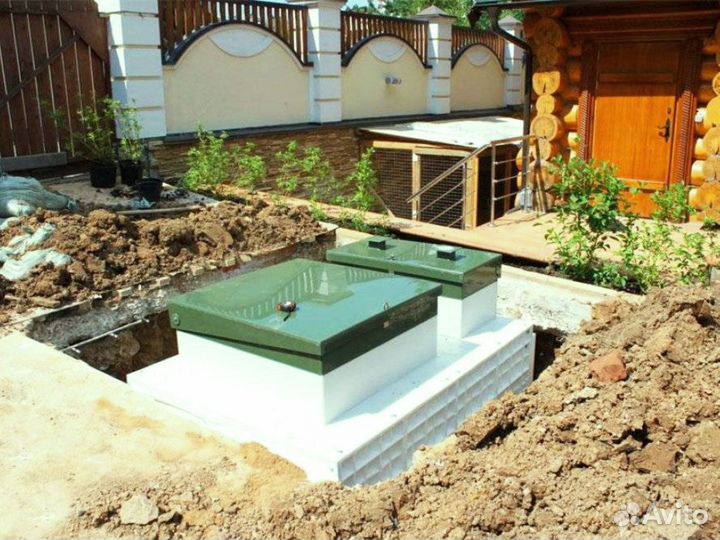 Септик эко Росток 4 - канализация