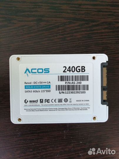 Ssd acos SATA 2.5