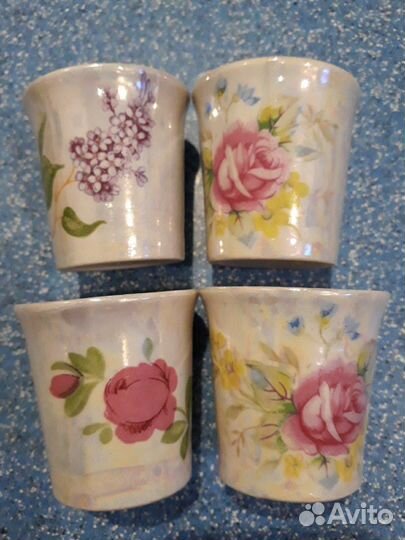 Стопки керамические советские