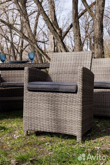 Кресло из искусственного ротанга fiona