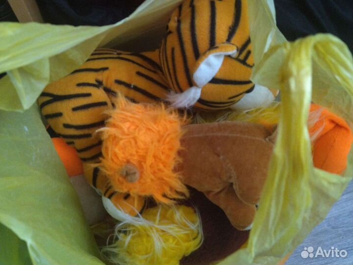 Мягкие игрушки пакетом