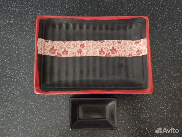 Тарелочки для суши и соуса