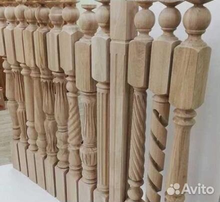 Балясины деревянные Бук