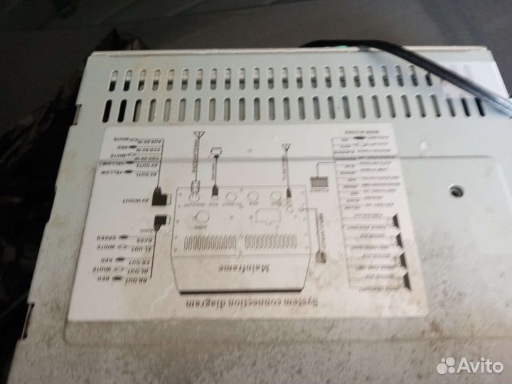 Штатная магнитола тойета камри 40к