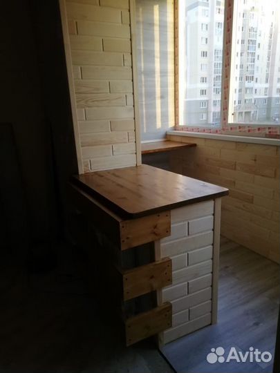 Окна,рамы,Обшивка балконов вагонкой