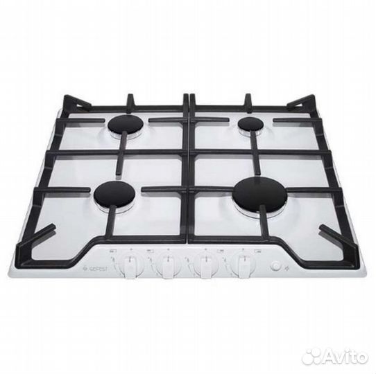 Газовая варочная панель Гефест 1212 (новая) белая