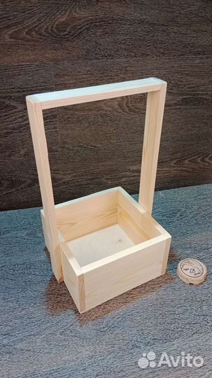 Ящик деревянный подарочный