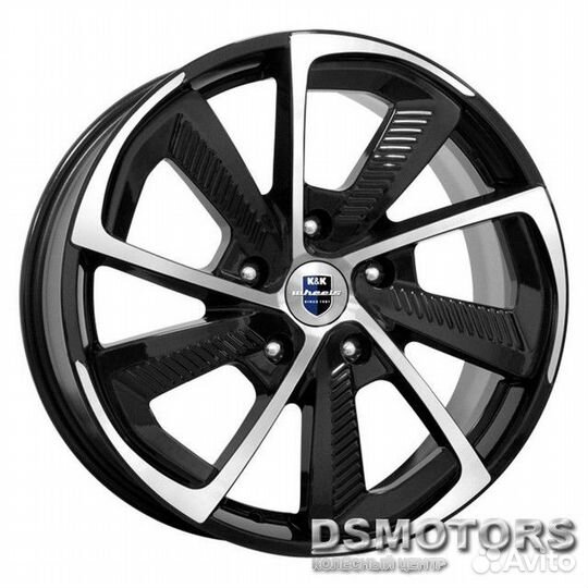 Диски C.T.G. 8.0/18 5x108 ET45 d63.35 алмаз чёрный