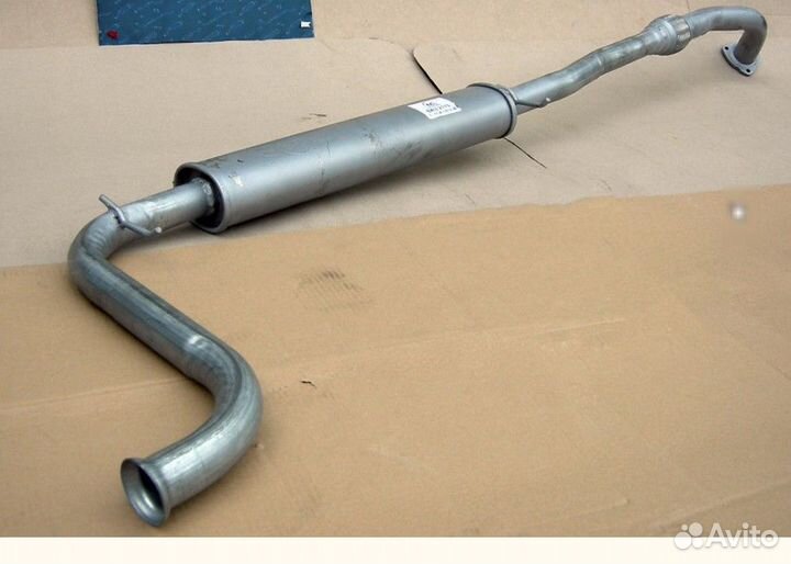 Резонатор 2170 Приора всборе с катализатором и при