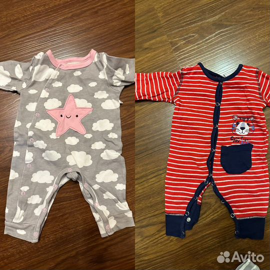 Пакет вещей на девочку 0-3 месяца