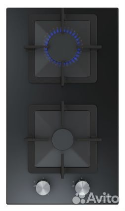 Новая газовая панель домино 2 комфорки 30 см