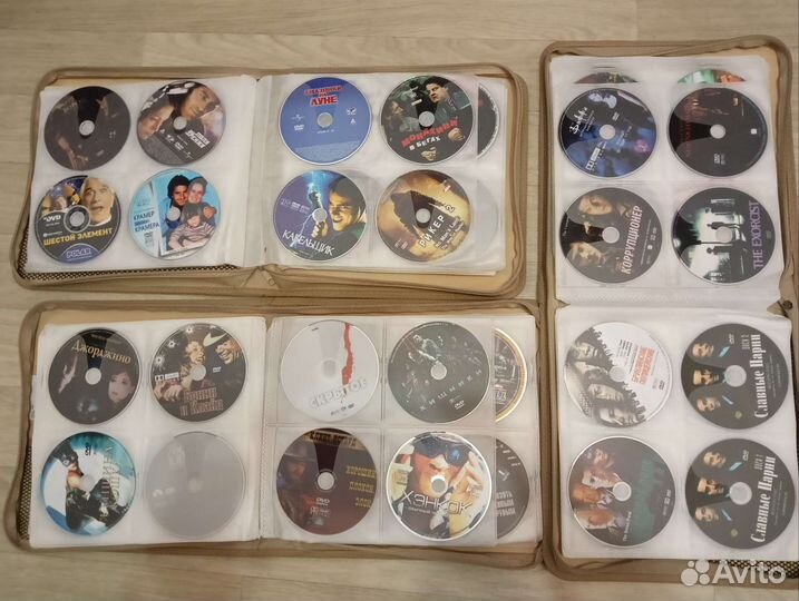 Коллекция фильмов на двд и блю рей