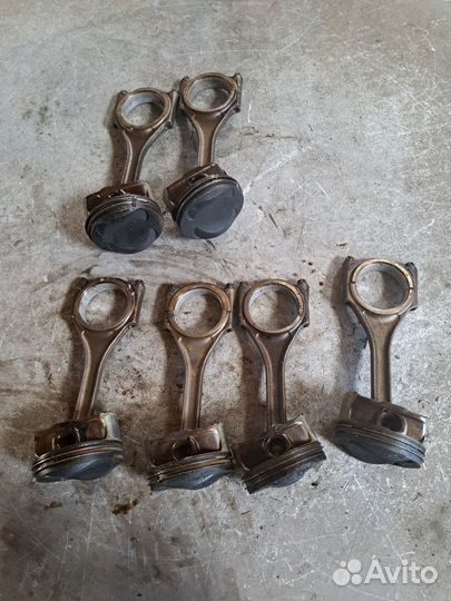 Шатун Audi A6 C6 3.2 auk