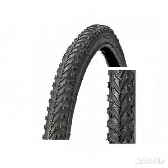 Резина покрышки для велосипеда Салют 533х37