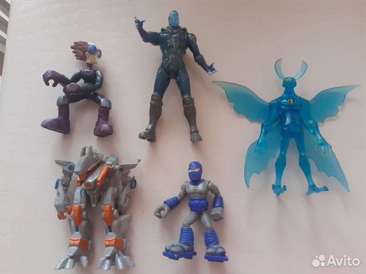 Фигурки Гормити,Бен тен,Человек паук