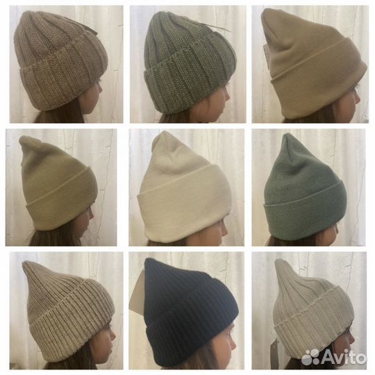 Шапки новые от 300