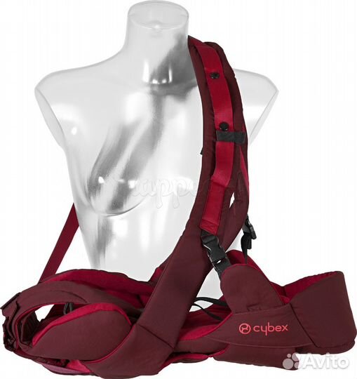 Переноска-кенгуру cybex first GO poppy RED