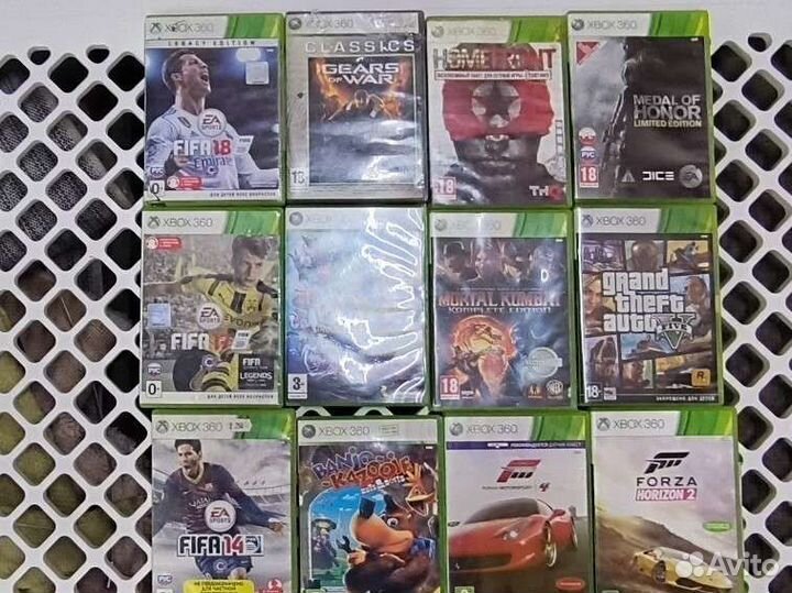 Xbox360 с играми