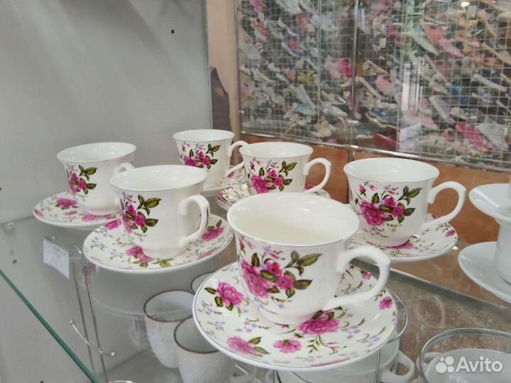 Сервиз чайный, на 6 персон