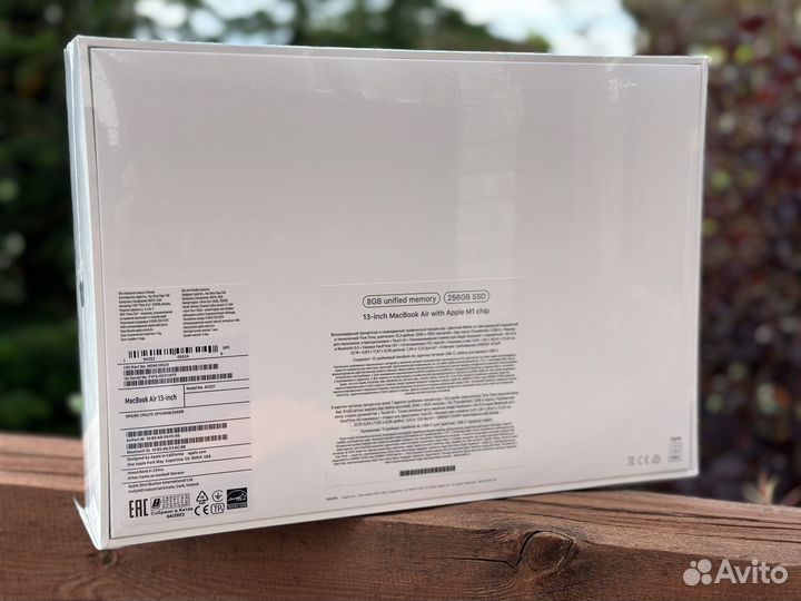 Macbook Air 13 2020 M1 8/256 Gray новый гарантия