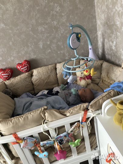 Бортики в детскую кроватку