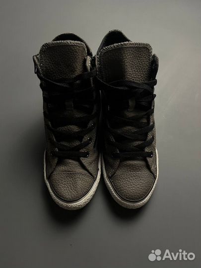 Кеды converse кожаные